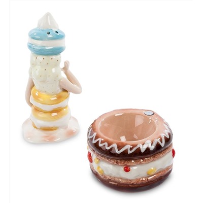 Pavone CMS-57/ 6 Подставка для яйца с солонкой «Леди»