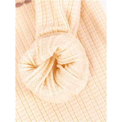 Комбинезон на манжете Baby Boom К392/1-Р Ажурная рибана Экрю я734