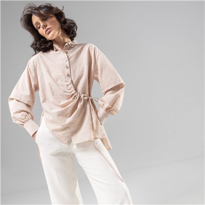 Рубашка из 100% хлопка, Дивная смелость (beige)