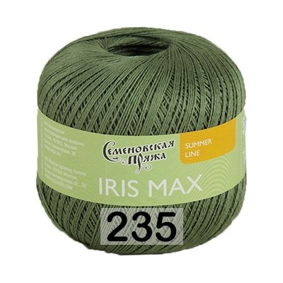 Пряжа Семеновская Iris max / Ирис макс