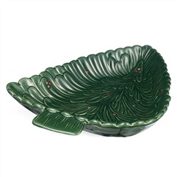 БЛЮДО СЕРВИРОВОЧНОЕ "GREEN PINE" 30,5*24*5 СМ