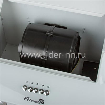 Вытяжка кухонная ELTRONIC наклонная (77-24) белая