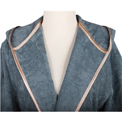 Халат Велюровый Женский (M) Ecosoft Mint Bayan Bornoz Medium - EcoCotton