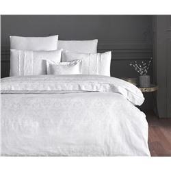 Сатиновое Постельное белье Евро 2 сп. V.I.P Moonlıght SATIN First Choice