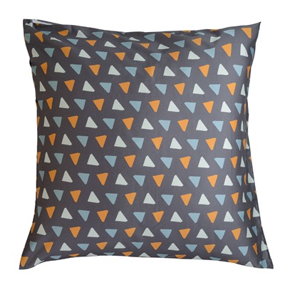 Набор из двух наволочек из сатина с принтом Triangles из коллекции Wild, 70х70 см