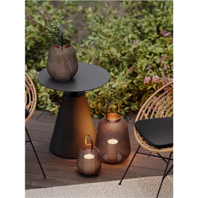 Ваза-подсвечник Tonne, 33 см, медная