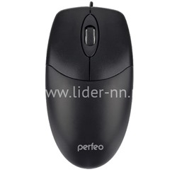Мышь проводная PERFEO DEBUT USB (черная)