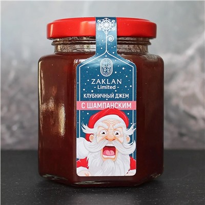 Джем Клубничный кобблер (клубника-грейпфрут-шампанское)