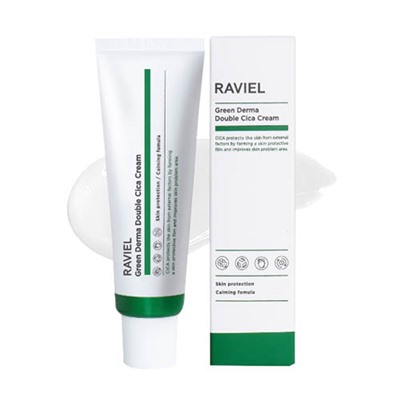 Raviel Green Derma Double Cica крем 50 мл