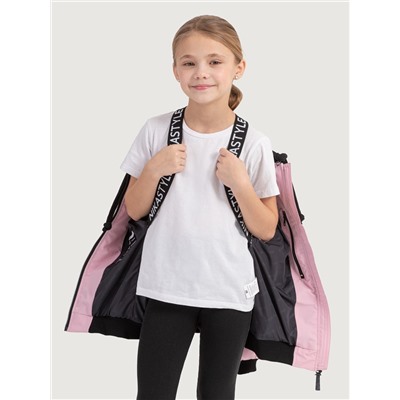 Куртка утеплённая для девочки NIKASTYLE 4м4225 Пудра