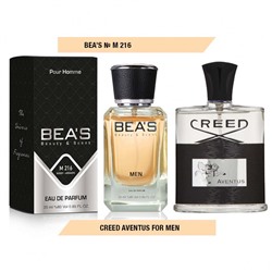 Beas M216 Creed Aventus Men edp 25 ml, Парфюм мужской Beas M216 создан по мотивам аромата Creed Aventus