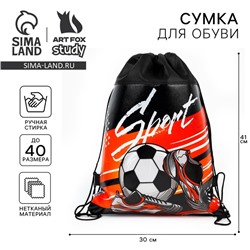 Мешок для обуви Sport, 41×30 см