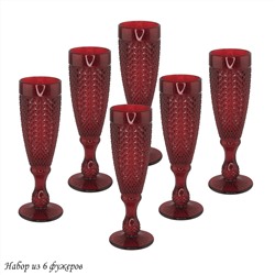 588-510 Набор из 6 фужеров в под.уп.(х4)Стекло