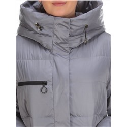 S21122 GRAY Куртка зимняя женская облегченная Y SILK TREE
