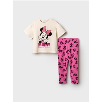 Комплект для девочки: футболка, леггинсы