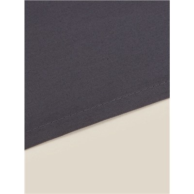 Простыня на резинке 300ТС SL Home Graphite 140×200+30 см, сатин, 100% хлопок