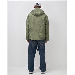 Куртка спортивная мужская весна осень цвета хаки 25473Kh