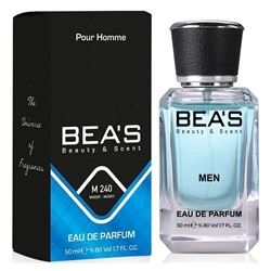 Beas M240 Carolina Herrera 212 Men edp 50 ml, Парфюм мужской Beas M240 создан по мотивам аромата Carolina Herrera 212