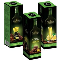 Набор конфет Liqueur Line со вкусом Лимончелло 105г/Шоколадный Кутюрье