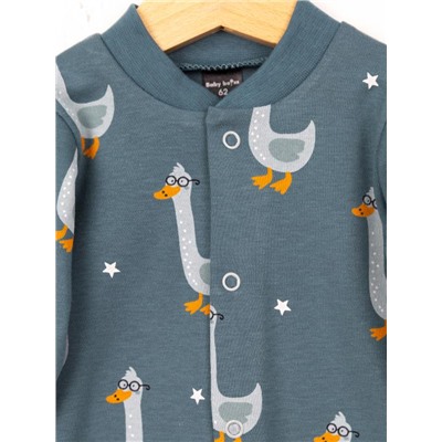 Комбинезон на стопе Baby Boom К390/1-И я730 Гуси