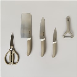 НАБОР КУХОННЫХ ПРЕДМЕТОВ 7ШТ ЦВЕТ СЕРЫЙ