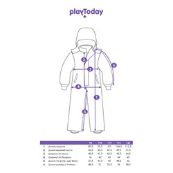 Комбинезон зимний для девочки