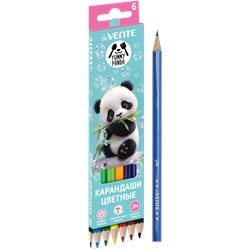 Карандаши 6цв 2М "deVENTE. Yummy Panda" 2,8мм шестигранные 5021536/24/Китай