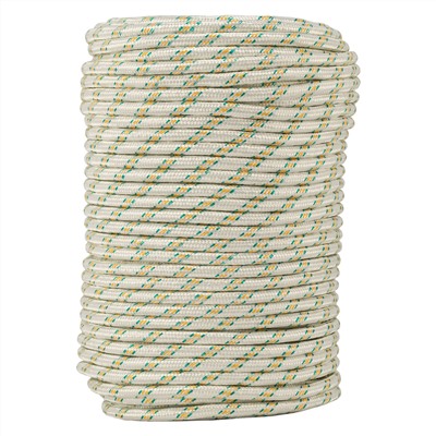 Фал плетеный капроновый с сердечником, 10 мм, L 100 м, 24-прядный, Сибртех