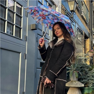 L501-4481 PrettyPeony (Пион) Зонт женский механика Fulton