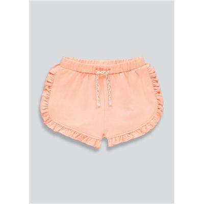 Girls Side Frill Shorts (9mths-6yrs)