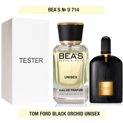 Tester Beas U714 Tom Ford Black Orchid edp 25 ml, Парфюм унисекс Beas U714 создан по мотивам аромата Tom Ford Black Orchid
