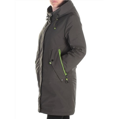 0829 KHAKI Куртка демисезонная женская RikA (150 гр.синтепона)