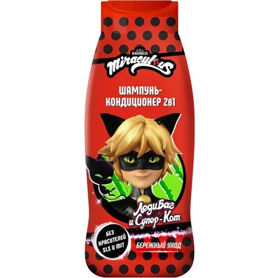 Леди Баг и Супер-Кот Шампунь-Кондиционер 2в1 СУПЕР КОТ 400 мл