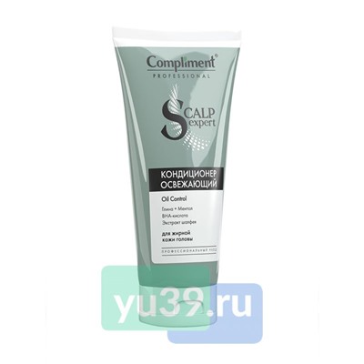 Кондиционер Compliment PROFESSIONAL SCALP EXPERT LINE освежающий для жирной кожи головы 200мл