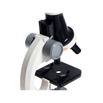 Микроскоп детский «Юный ботаник», кратность х100, х400, х1200, подсветка