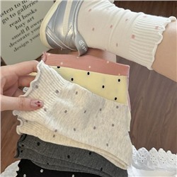 Tide, summer thin Japanese knee socks, mid-length