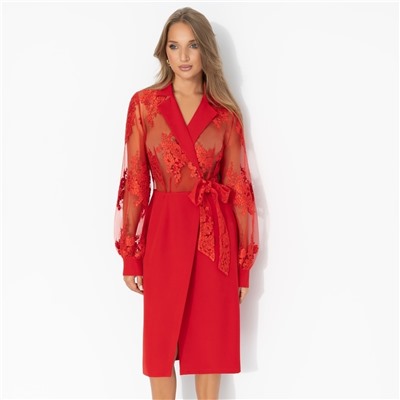 Платье на запах, Мечта миллионера (цвет страсти)