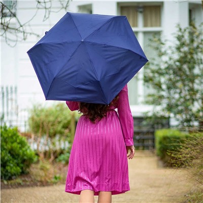 L710-033 Navy (Синий) Зонт женский автомат Fulton