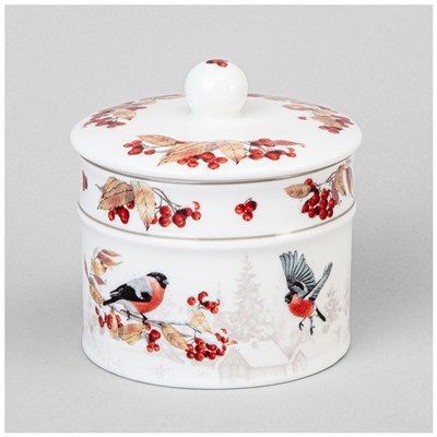 БАНКА LEFARD "ЛЕСНАЯ СКАЗКА" СНЕГИРИ 11,5*12 СМ 500 МЛ (КОР=18ШТ.)