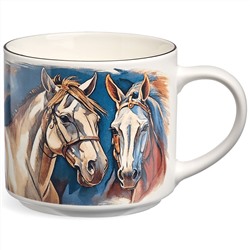 КРУЖКА LEFARD "HORSE" ЗОЛОТО 500МЛ