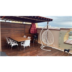 Пластиковое основание для стола SHT-TU30-2
                        коричневый