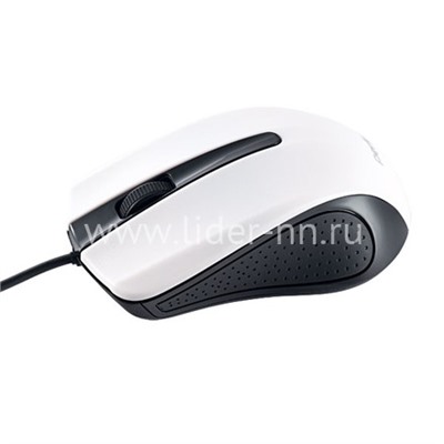 Мышь проводная PERFEO RAINBOW USB (черный/белый)