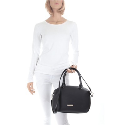 Женская сумка экокожа Richet 2724-08-08 Черный microfiber