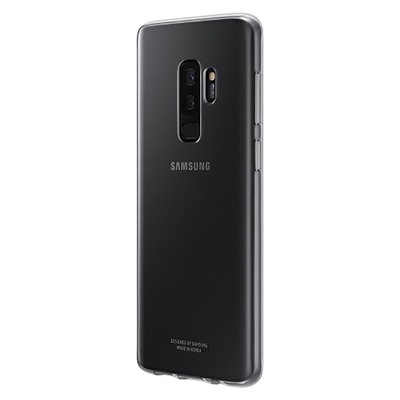 Силиконовый чехол для Samsung S9 Plus прозрачный