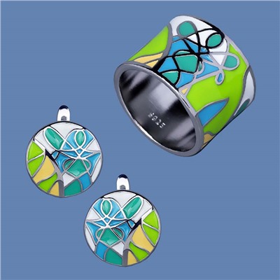 Серьги с английским замком арт. 22 7691 (id 273429)