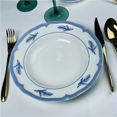 305-265 Набор из 6 глубоких тарелок 23см АНДОРРА в под.уп.(х4)Фарфор