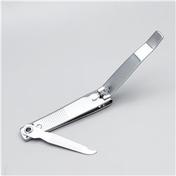 Zinger Книпсер для ногтей большой с пилкой / Classic SLN-604 F, 13 мм