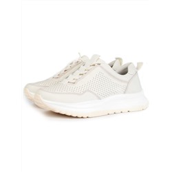 05-PDL250-2 LT. BEIGE Кроссовки женские (натуральная кожа)