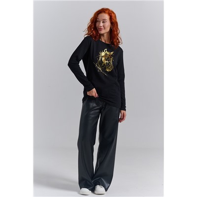 8574 футболка с дл.рукавом унисекс