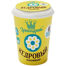 Стак. бум. Кедровый пломбир мороженое пломбир ванил. с кедр. орех. 70г/24 (33/01)